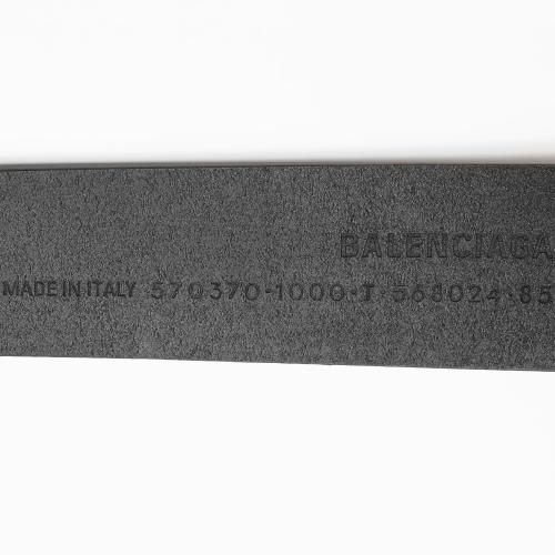 Balenciaga Calfskin BB Belt - Size 34 / 85