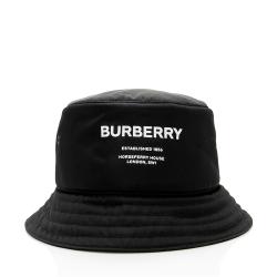Burberry Nylon Horseferry Bucket Hat - Size L