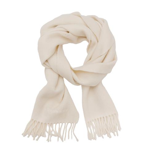 Burberry Solid Cashmere Scarf