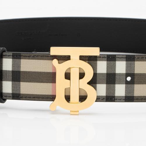 Burberry Vintage Check TB Belt - Size 26 / 66