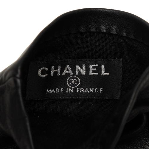Chanel Lambskin CC Chain Link Gloves
