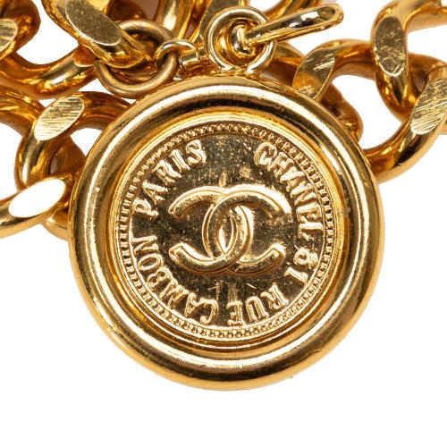 Chanel Medallion Chain-Link Belt - 36 / 92