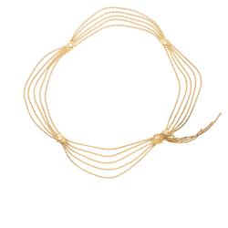 Dior Multistrand Medallion Chain Belt - Size 28 / 71