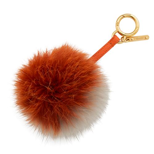 Fendi Fox Fur Pom Pom Bag Charm