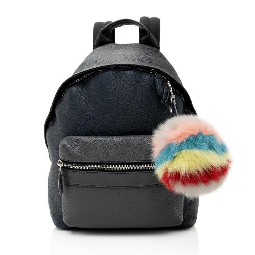 Fendi Fox Fur Rainbow Pom Pom Bag Charm - FINAL SALE