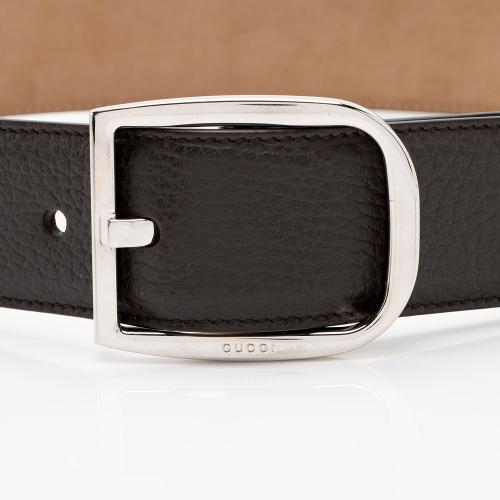 Gucci Leather Belt - Size 32 / 80