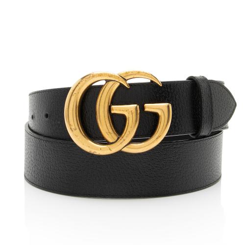 Gucci Leather GG Marmont Belt - Size 38 / 95