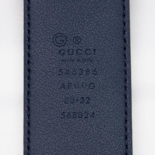 Gucci Leather Interlocking G Belt - Size 32 / 80