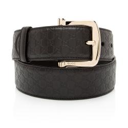 Gucci Microguccissima Leather Belt - Size 32 / 80