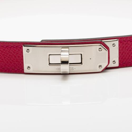 Hermes Epsom Leather Kelly 18 Belt 