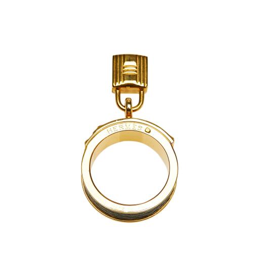 Hermes Loop Charms Cadenas Scarf Ring