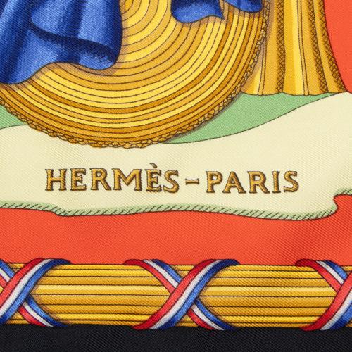 Hermes Silk 1789 Liberte Egalite Fraternite 90cm Scarf