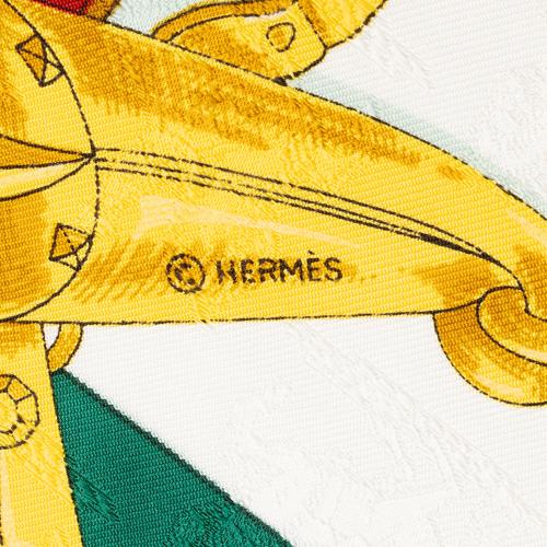 Hermes Silk Carre LInstruction du Roy 90cm Scarf