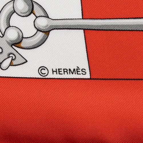 Hermes Silk Cliquetis 90cm Scarf