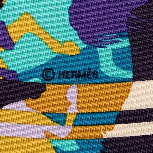 Hermes Silk Ex Libris 45cm Scarf