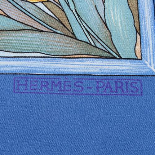 Hermes Silk Giverny 90cm Scarf