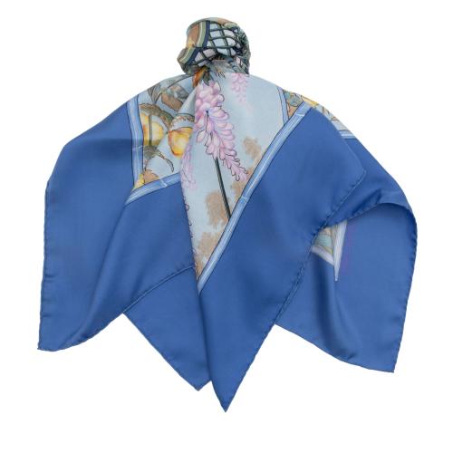 Hermes Silk Giverny 90cm Scarf