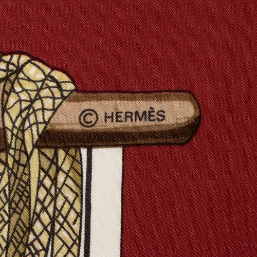 Hermes Silk Passementerie 90cm Scarf