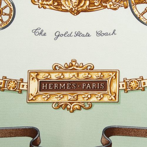 Hermes Silk The Royal Mews 90cm Scarf