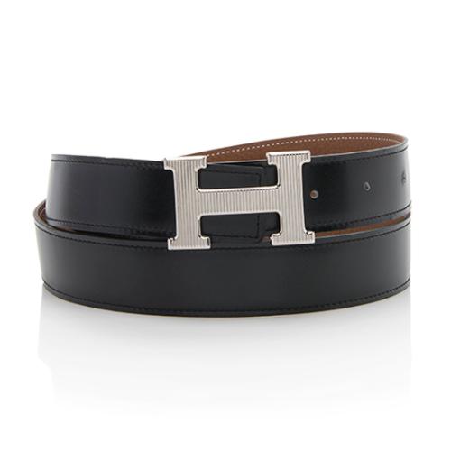 Hermes Togo Epsom Constance 32mm Reversible Belt - Size 40 / 102 w/ extra belt