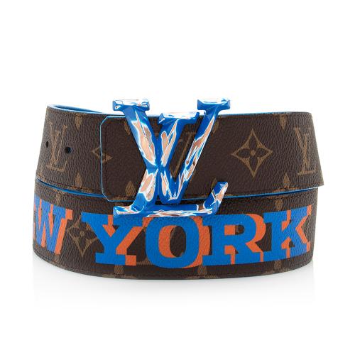 Louis Vuitton Leather LV Pyramide Cities Exclusive Reversible Belt - 36 / 90