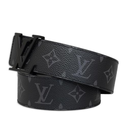 Louis Vuitton Monogram Eclipse LV Initiales Reversible Belt - 50 / 127