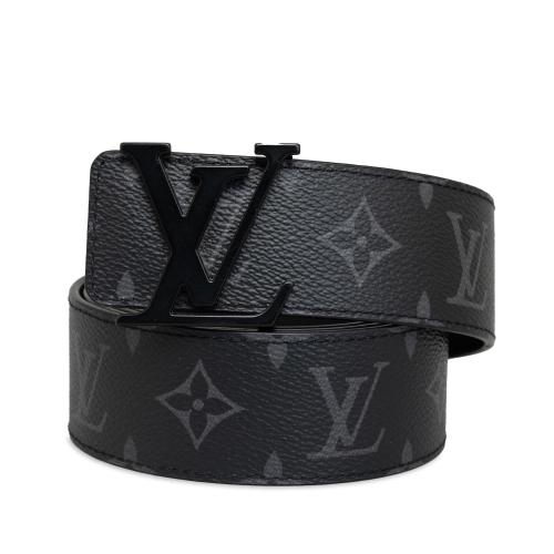 Louis Vuitton Monogram Eclipse LV Initiales Reversible Belt - 50 / 126.00