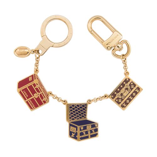 Louis Vuitton Porte Cles Malle Chaine Key Ring