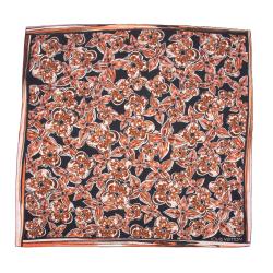 Louis Vuitton Pink Fleur Silk Square Scarf