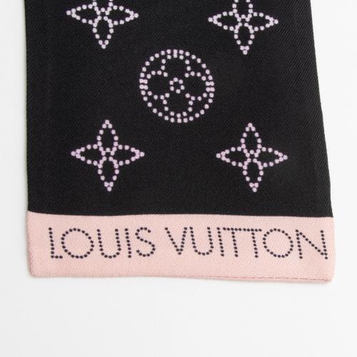 Louis Vuitton Silk Flight Mode Bandeau Scarf