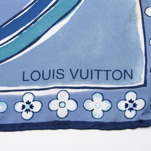 Louis Vuitton Silk Flower Scarf - FINAL SALE
