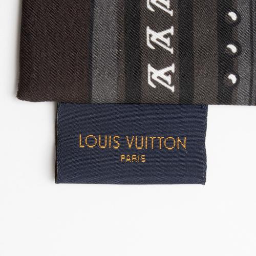 Louis Vuitton Silk LV World Bandeau Scarf