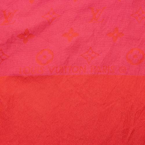 Louis Vuitton Silk Monogram Jacquard Scarf