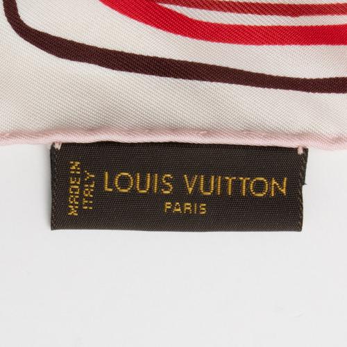 Louis Vuitton Silk Trunks and Bags Scarf