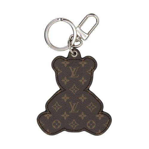 Louis Vuitton Monogram Teddy Bear Bag Charm