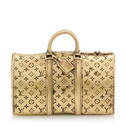 Louis Vuitton VIP Brass Keepall Paperweight 