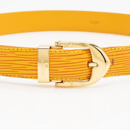 Louis Vuitton Vintage Epi Leather Belt - Size 34 / 85