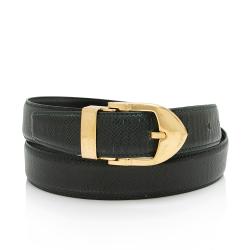 Louis Vuitton Vintage Taiga Leather Belt - Size 35 / 90