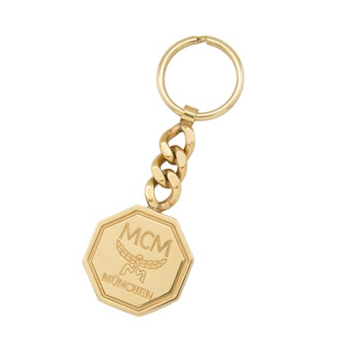MCM Vintage Brass Key Ring