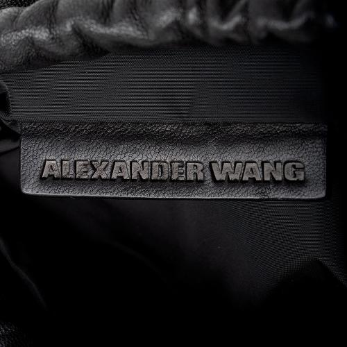 Alexander Wang Leather Ryan Mini Drawstring Bag