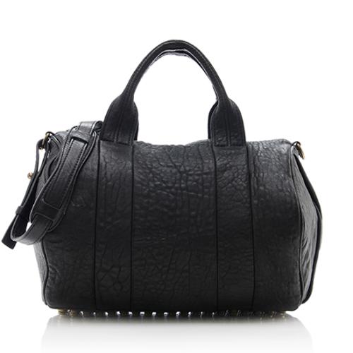 Alexander Wang Pebbled Leather Rocco Satchel