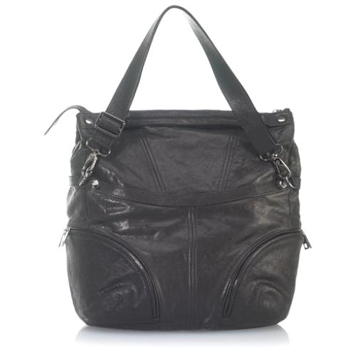 Andrew Marc Motorcycle Audrina Tote