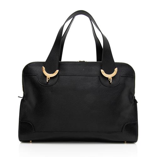 Anya Hindmarch Leather Seymour Top Handle Tote