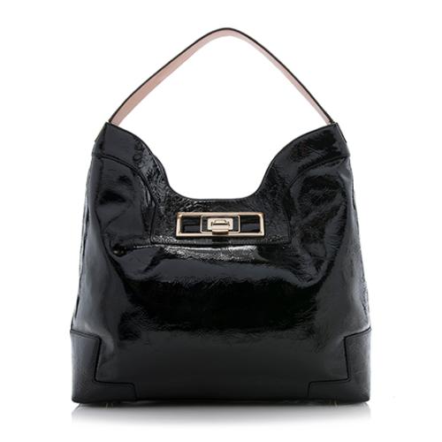 Anya Hindmarch Patent Leather Hobo