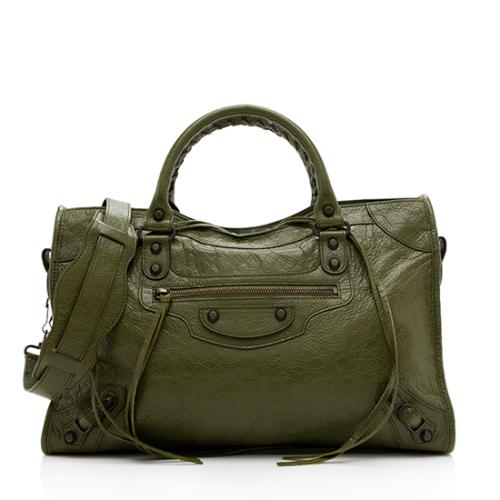 Balenciaga Agneau Classic City Satchel