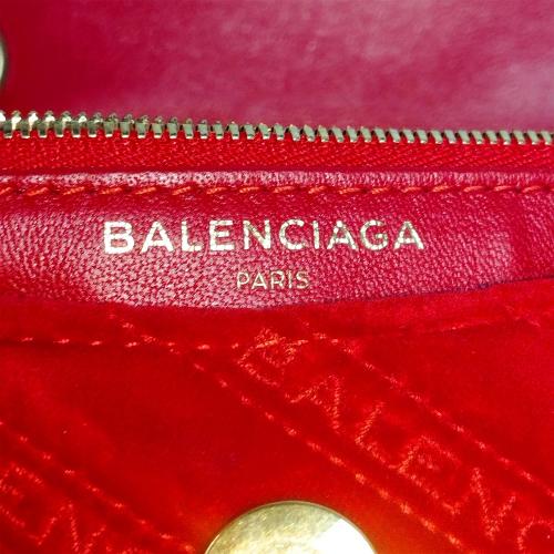 Balenciaga BB Quilted Round Velvet Crossbody Bag S