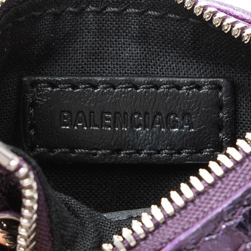 Balenciaga Metallic Le Cagole XS Shoulder Bag