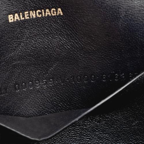 Balenciaga Quilted Calfskin B Phone Holder Crossbody