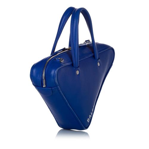 Balenciaga S Triangle Leather Duffle Bag