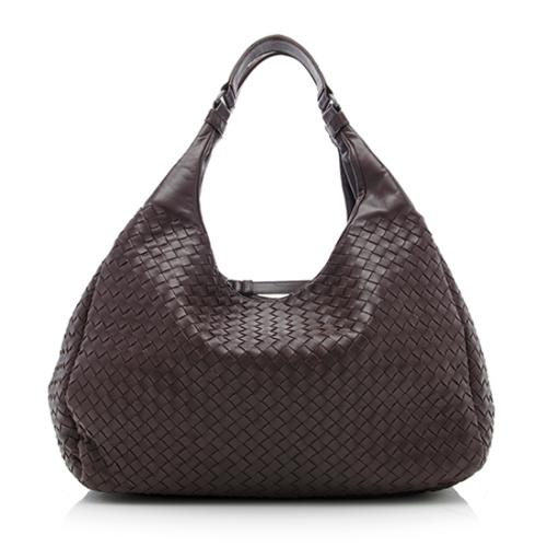 Bottega Veneta Nappa Leather Campana Medium Shoulder Bag